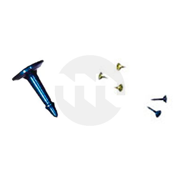 Tachas de titanio para fixaçao de membranas biomateriais curasan