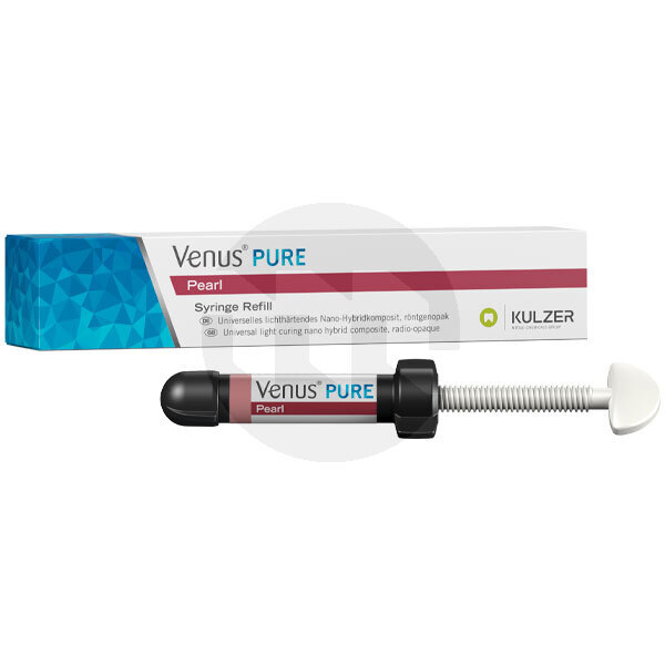Seringas venus pearl pure shades restauração kulzer