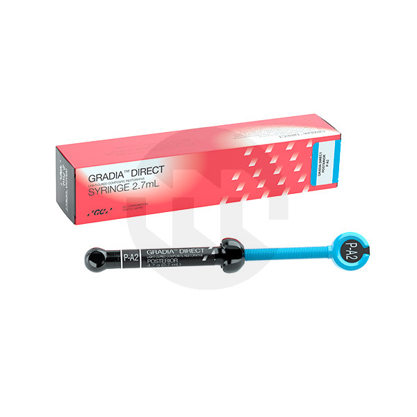 Gradia direct posterior seringa reposicao restauração gc