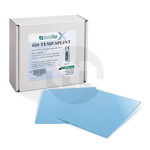 Placas temporary splint 0,5mm impressão dentaflux