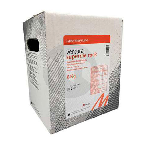 Gesso ventura superdie rock grey 6kg impressao de laboratorio ventura