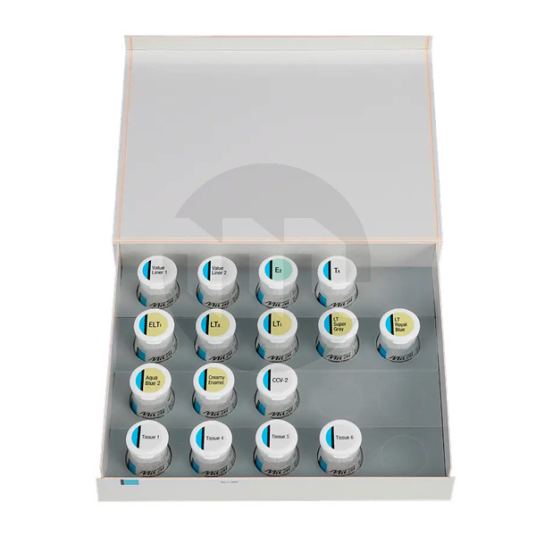Kit cerabien milai micro layering kit (160g) cerâmica e acrilicos de laboratório noritake