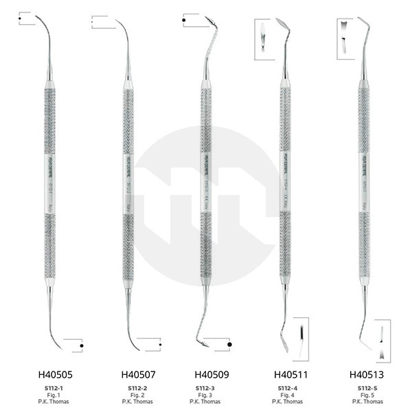Instrumentos para modelar p.k. thomas 1ud. instrumental de laboratorio asa dental