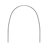 Arcos aço inox ovoide europa ii retangular ortodontia proclinic expert