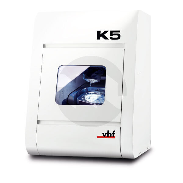 Fresadora cam5k5, 5 ejes equipamentos de cad-cam vhf