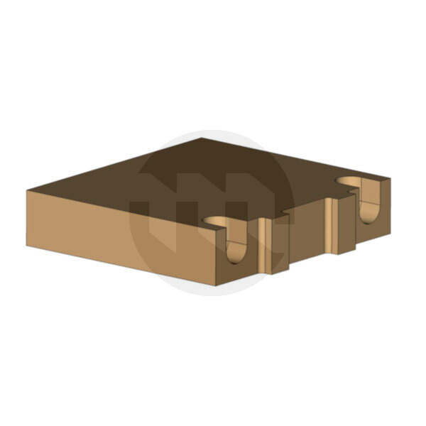 Blocos de calibrado n4 equipamentos de cad-cam vhf